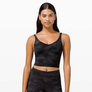 Lululemon Black Camo Align Tank Sz8